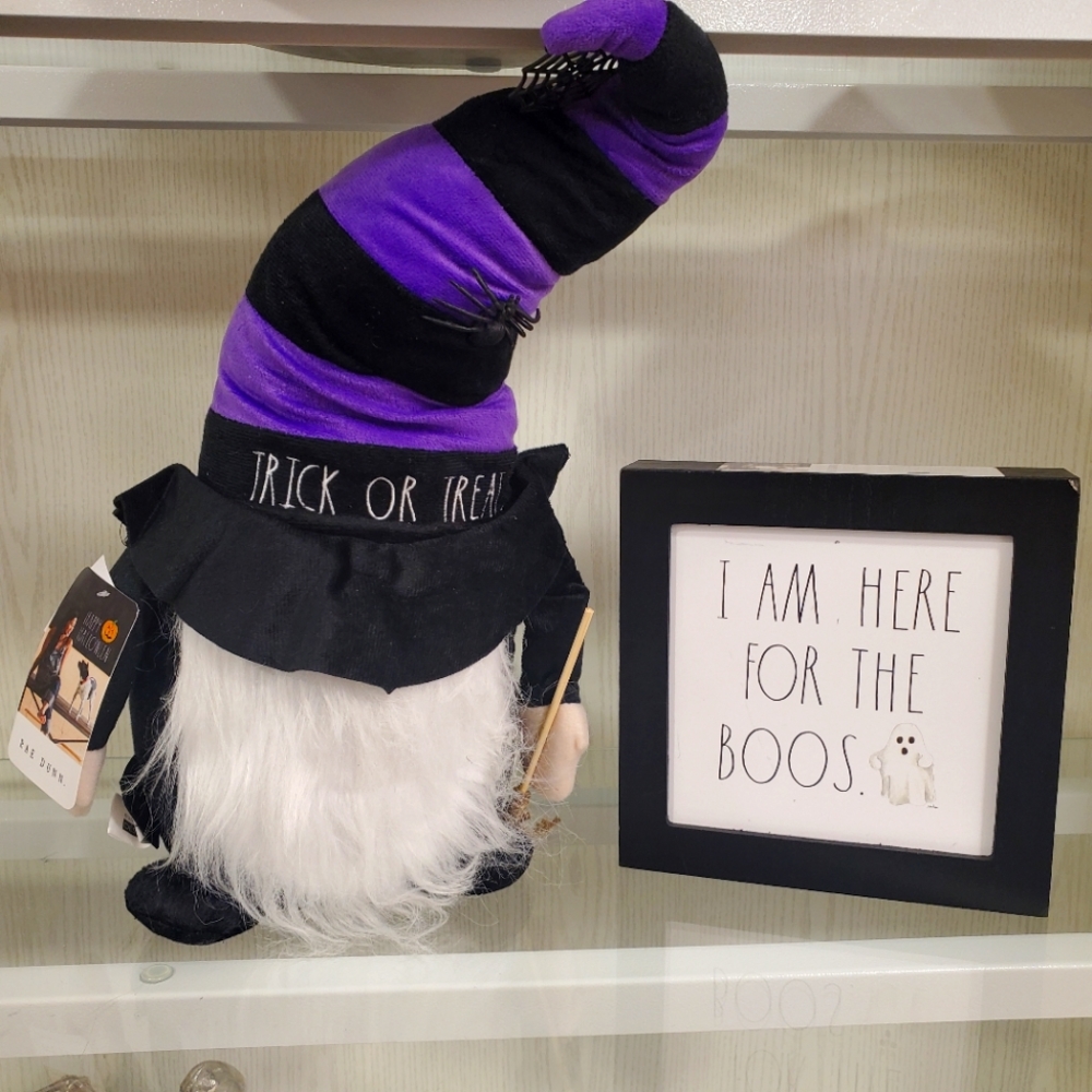 RARE RAE DUN HALLOWEEN GNOME!!!